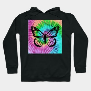 Tie Dye Butterfly Hoodie